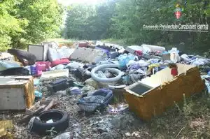 Discarica posta sotto sequestro