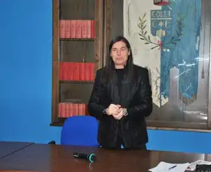 Emilio Izzo durante l'incontro