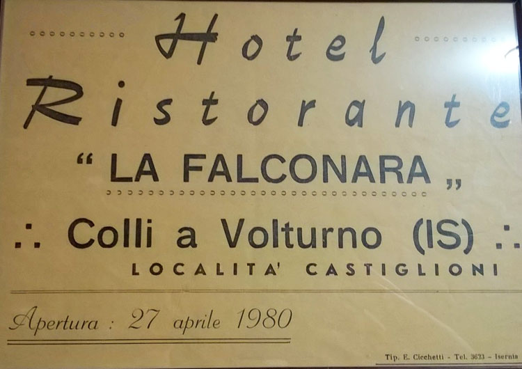Apertura Falconara 27 aprile 1980