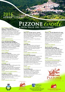 Eventi Pizzone estate 2016 