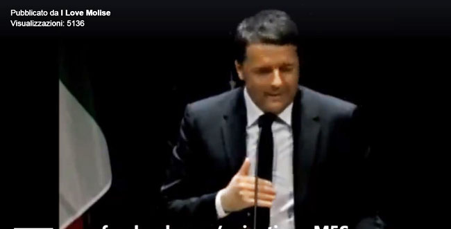Renzi in conferenza stampa 