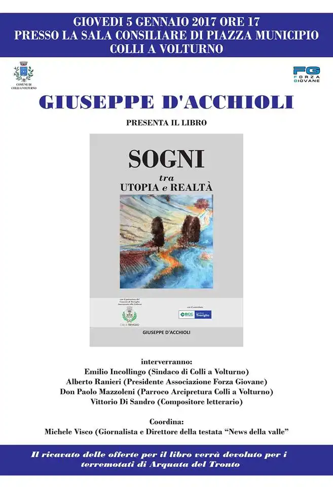 Locandina Libro Giuseppe d'Acchioli 