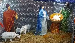 presepe bottiglie interno web