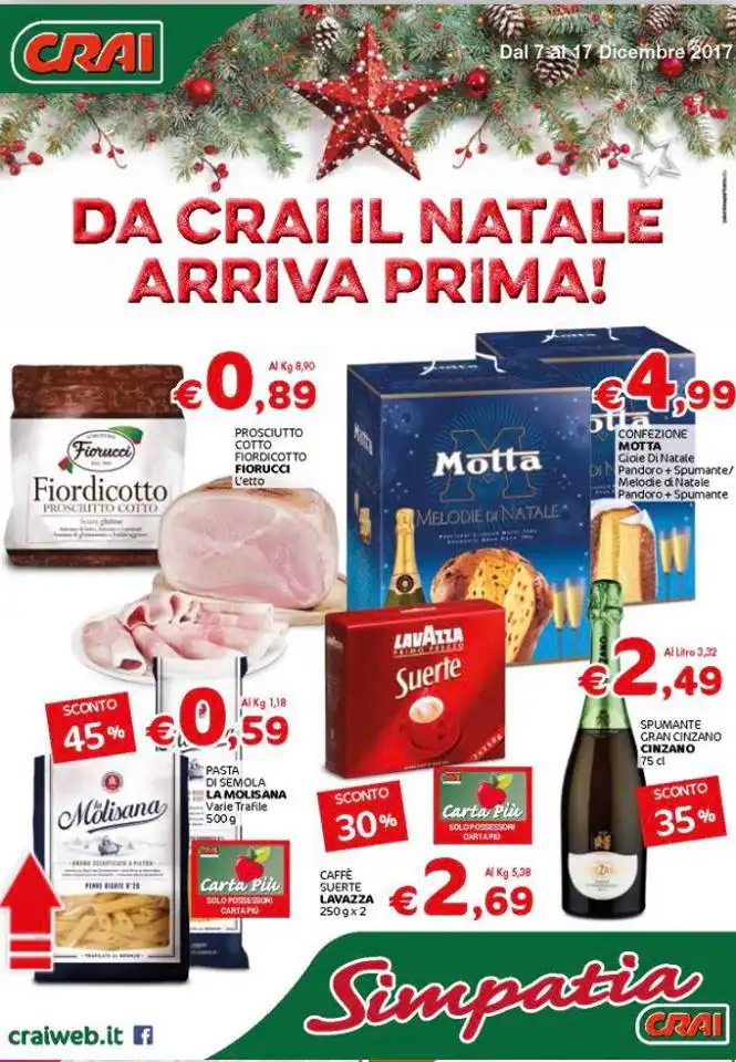 volantino offerte crati fino al 17 dicembre