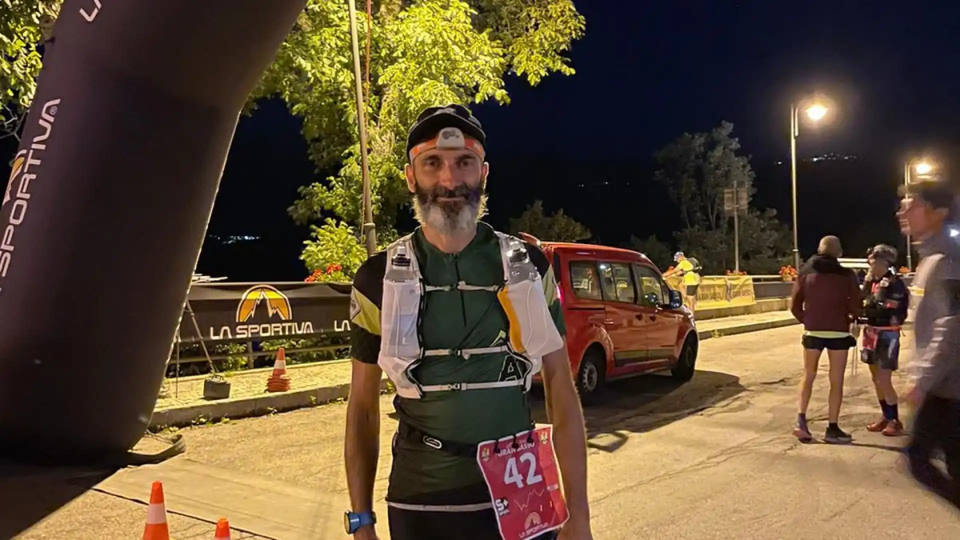 Ultra trail Gran Sasso, Francesco Diana sugli scudi