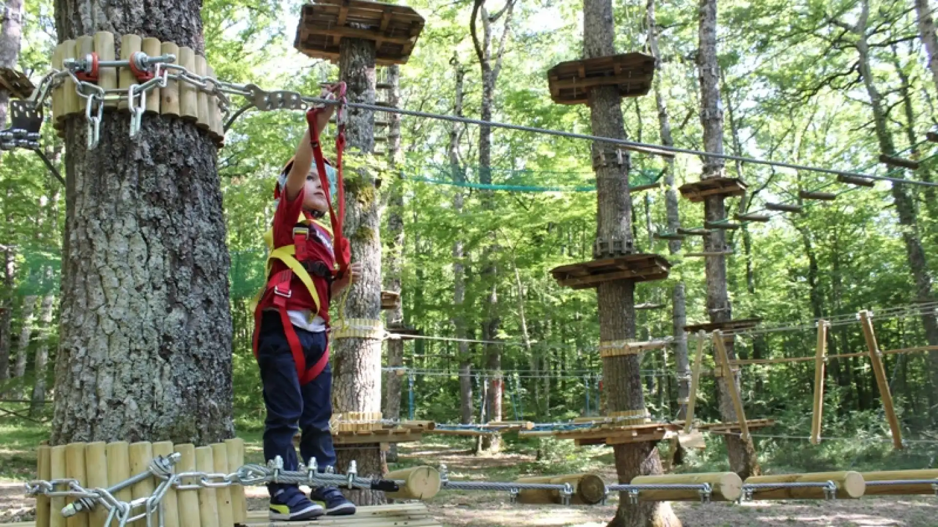 Al Cerris Park parco avventura di Chiauci divertenti laboratori ambientali per i bambini