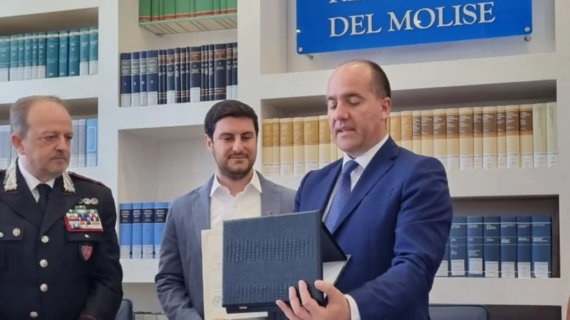 Campobasso: la Presidenza del Consiglio regionale del Molise premia due giovani professionisti