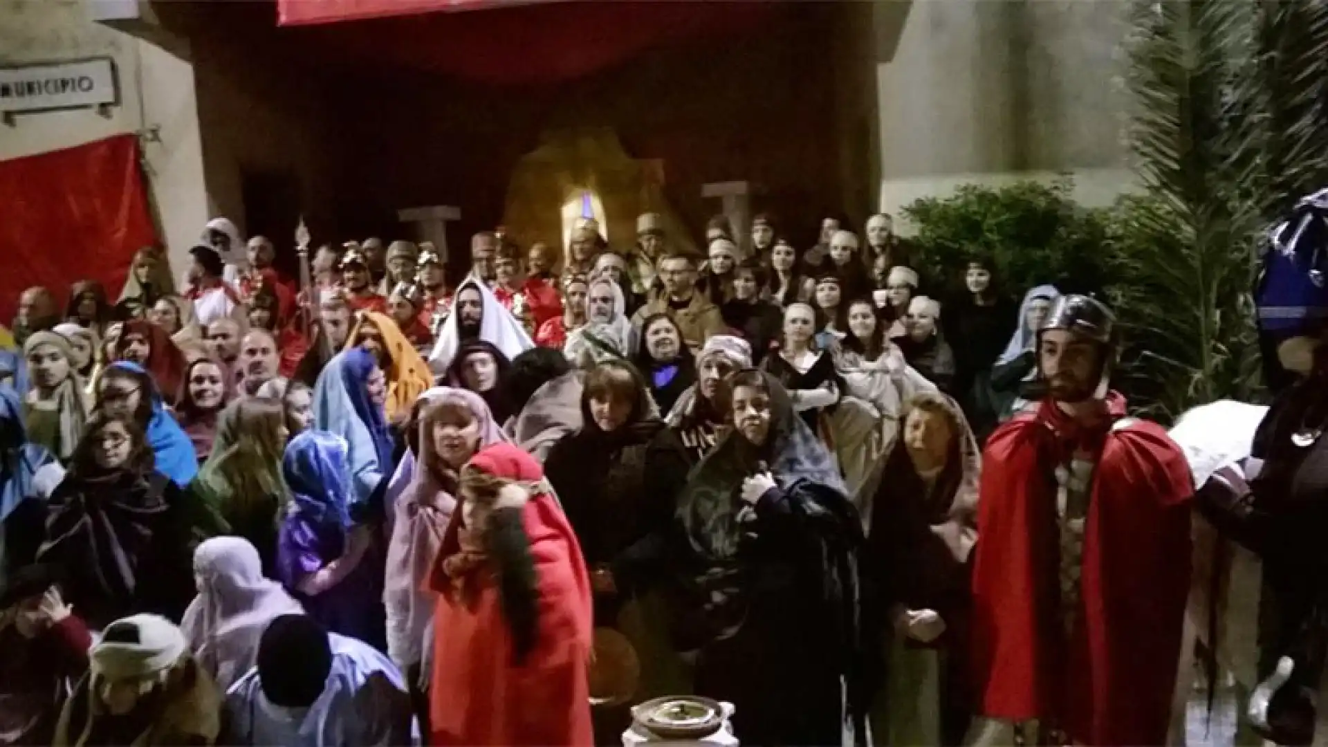 Colli a Volturno: la “Via Dolorosa” incanta un paese intero. Ancora un successo per la rappresentazione della Passione del Cristo.