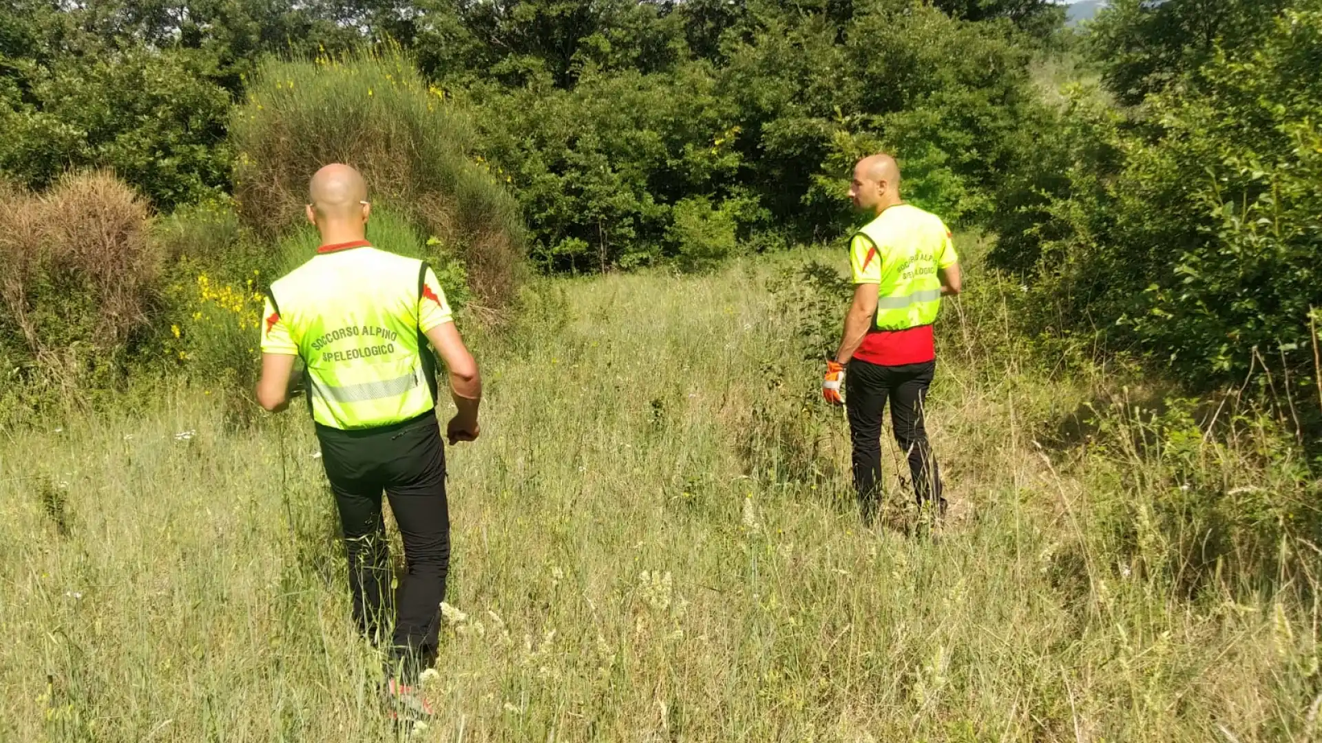 Montaquila: continuano senza soste le ricerche nei boschi della persona dispersa da questa notte.