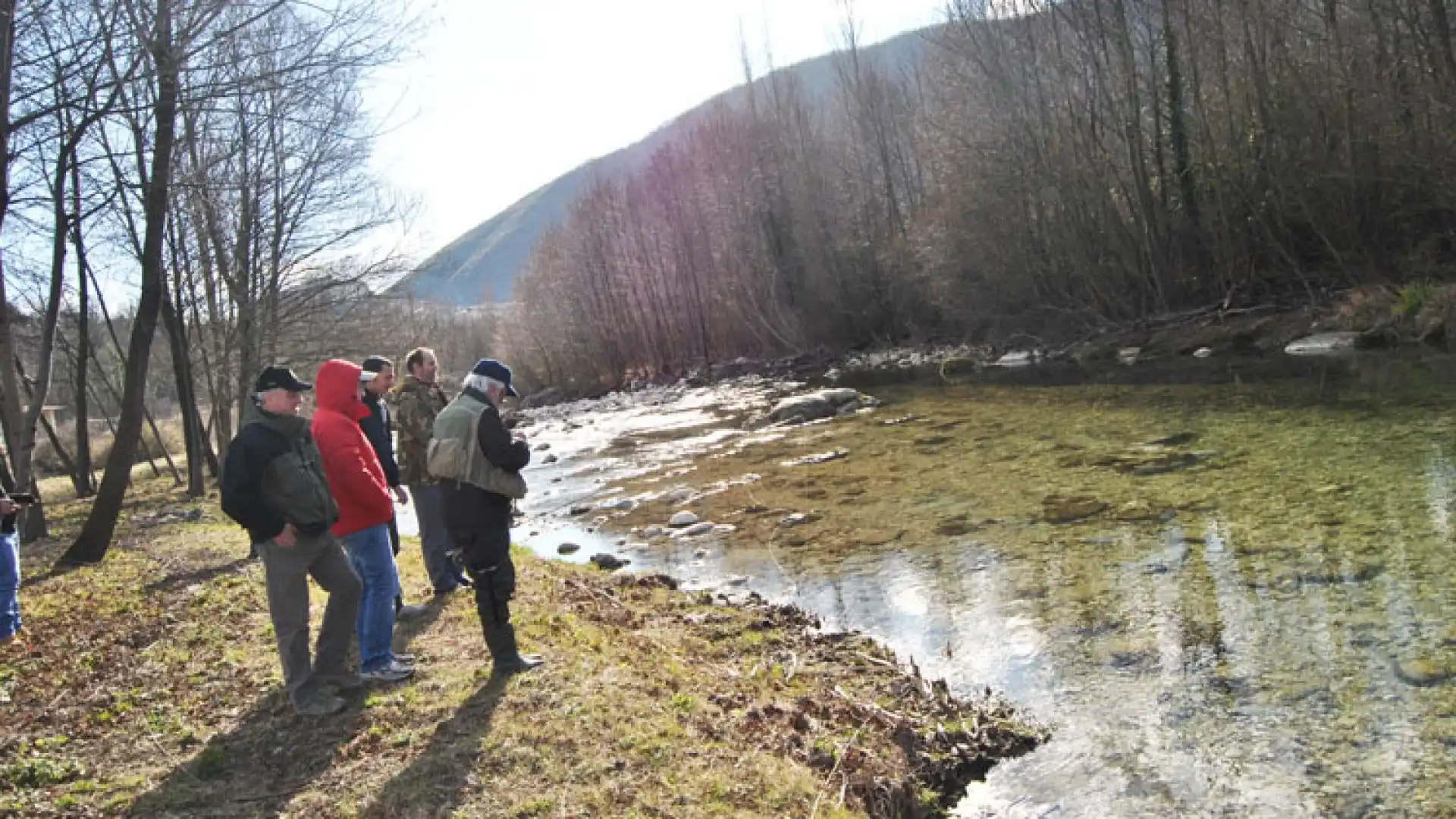 Colli a Volturno: pesca sportiva in tanti alla prima stagionale. La pesca a mosca torna protagonista assoluta.