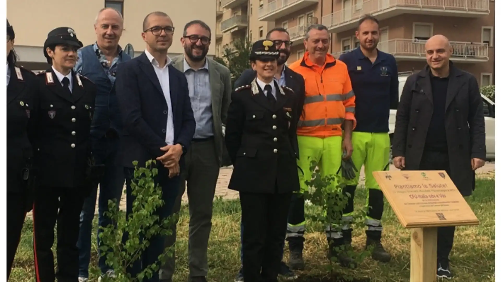 Piantiamo La Salute, collaborazione tra comitato Fibromialgici Uniti e Carabinieri dell'Aquila