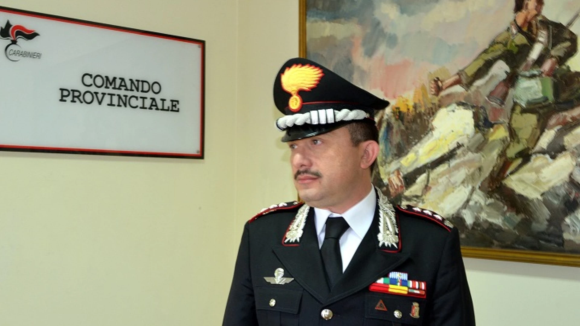 Isernia, il Comandante dei Carabinieri Vincenzo Maresca promosso Colonnello
