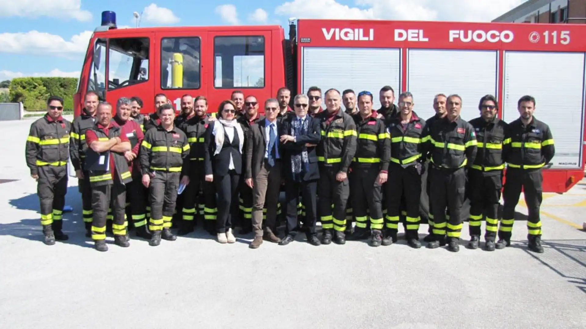 Isernia: Vigili del Fuoco, concluso il corso di guida per l’assegnazione di patenti speciali per la conduzione di mezzi di soccorso.