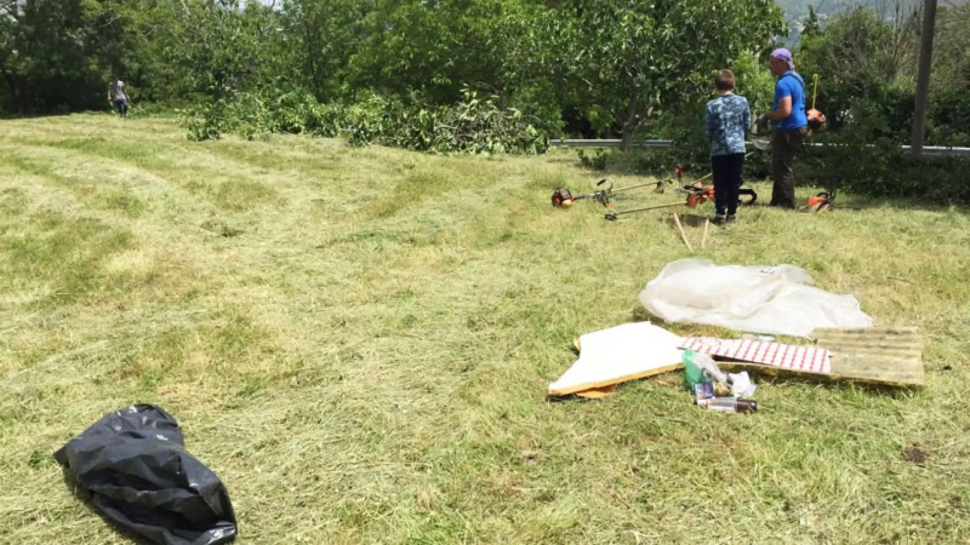 Rocchetta a Volturno: l’amministrazione comunale e i Volontari della Protezione Civile in azione sul territorio.