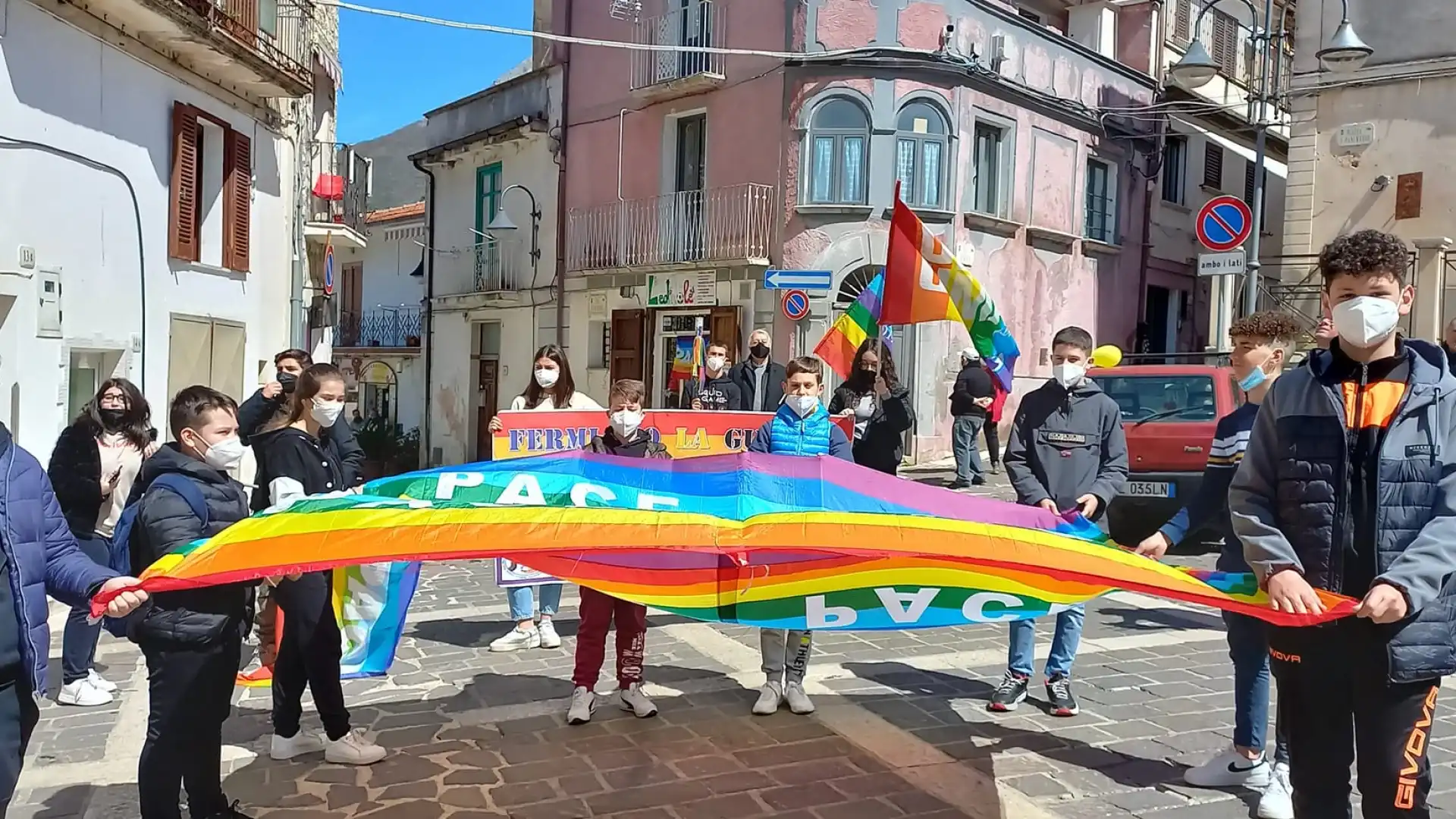 La Fiaccola della Pace fa tappa a Prata Sannita.