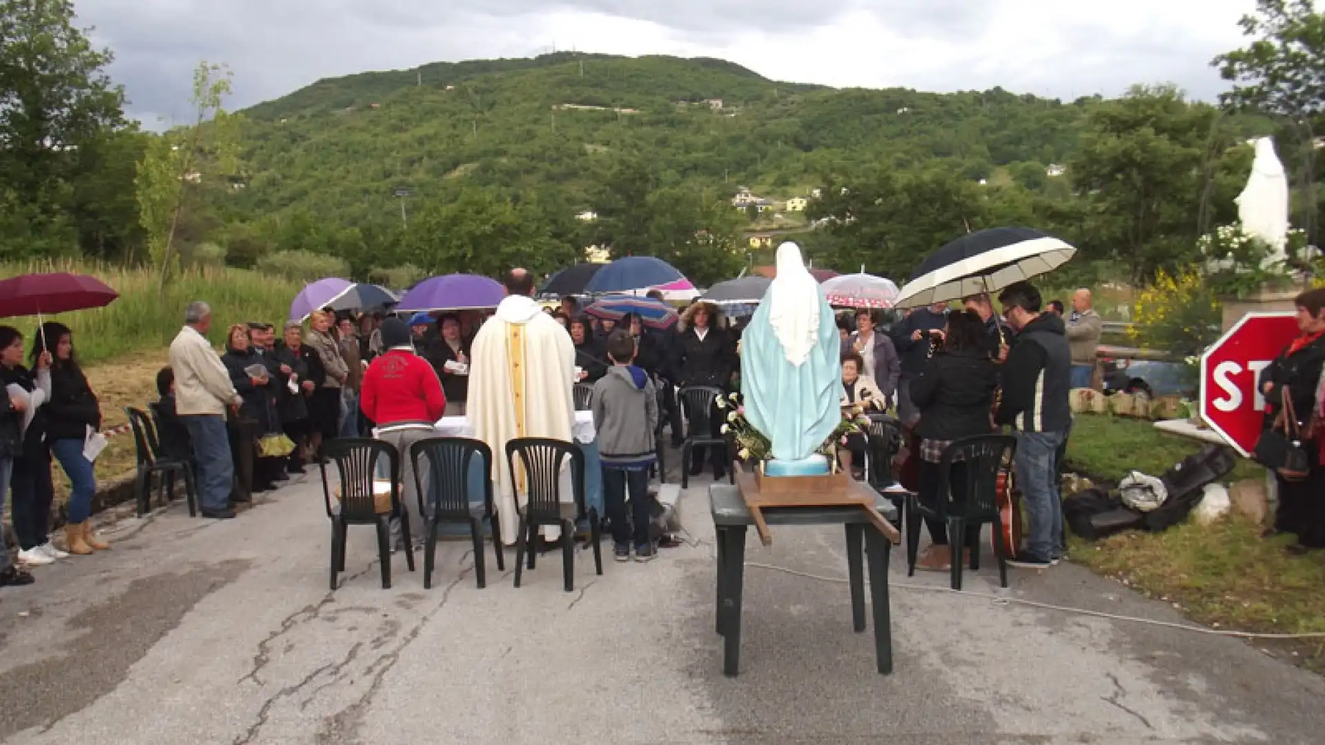 Colli a Volturno: fede e tradizione si fondono nei festeggiamenti per la Madonnina di Cerreto.