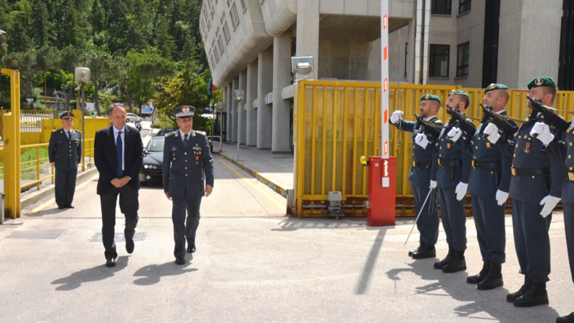 Campobasso: il Procuratore generale della Repubblica presso la Corte di Appello in visita al Comando Regionale del Molise della Guardia di Finanza.