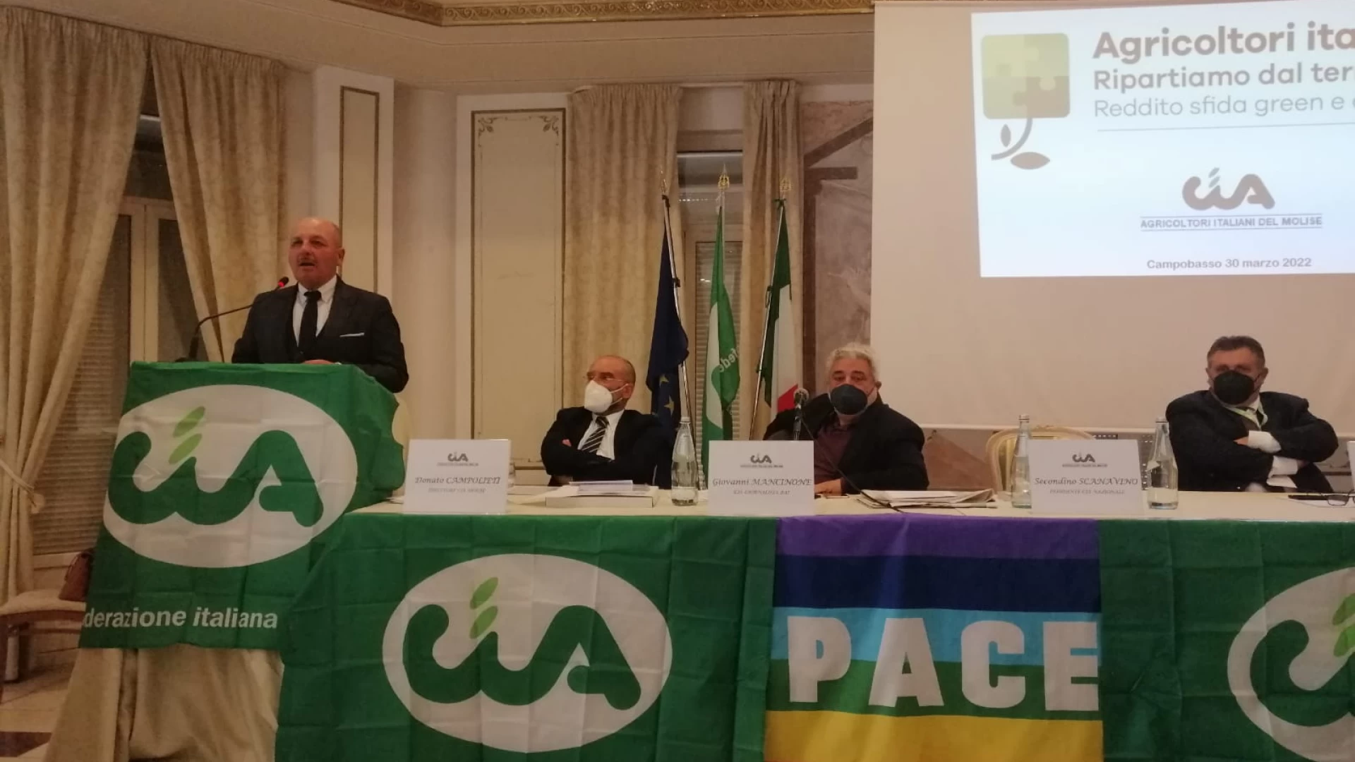 Cia Molise: Luigi Santoianni eletto presidente. Donato Campolieti confermato Direttore.