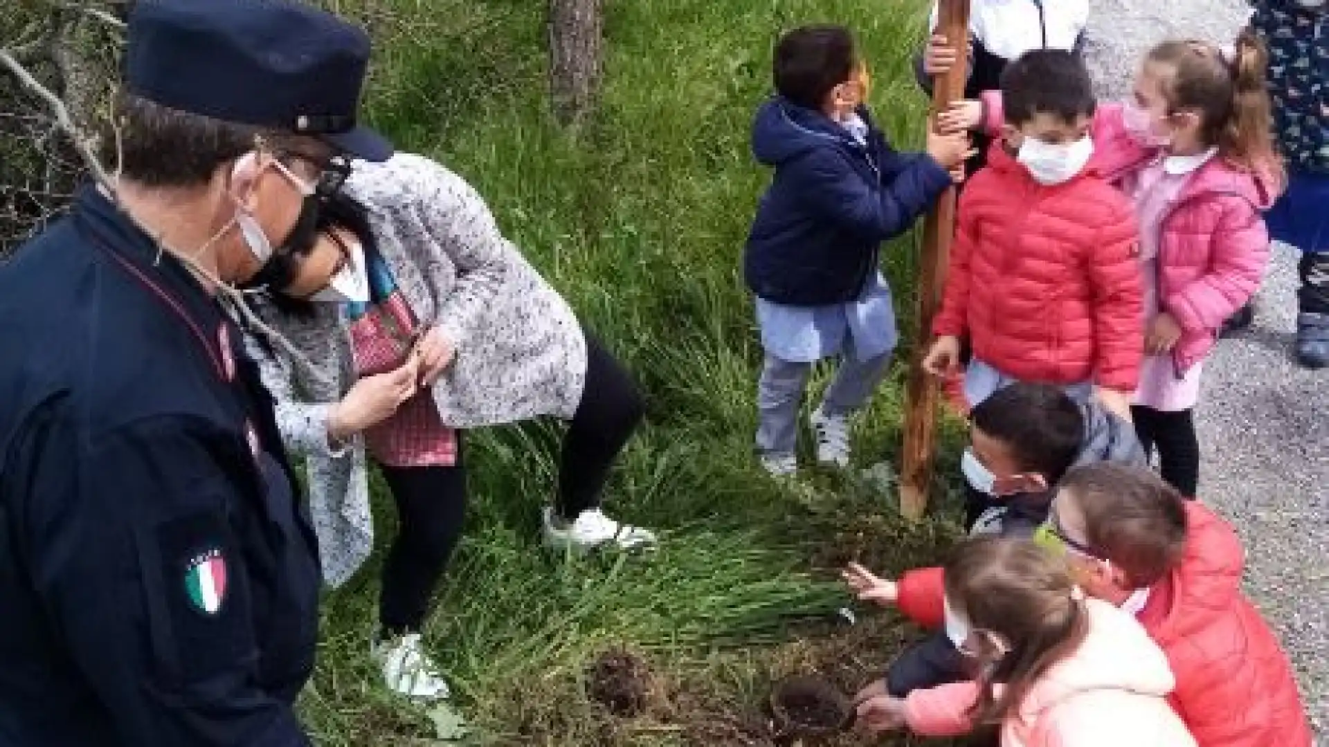 Un albero per il futuro, protagonisti i Carabinieri per la Biodiversità dell'Aquila