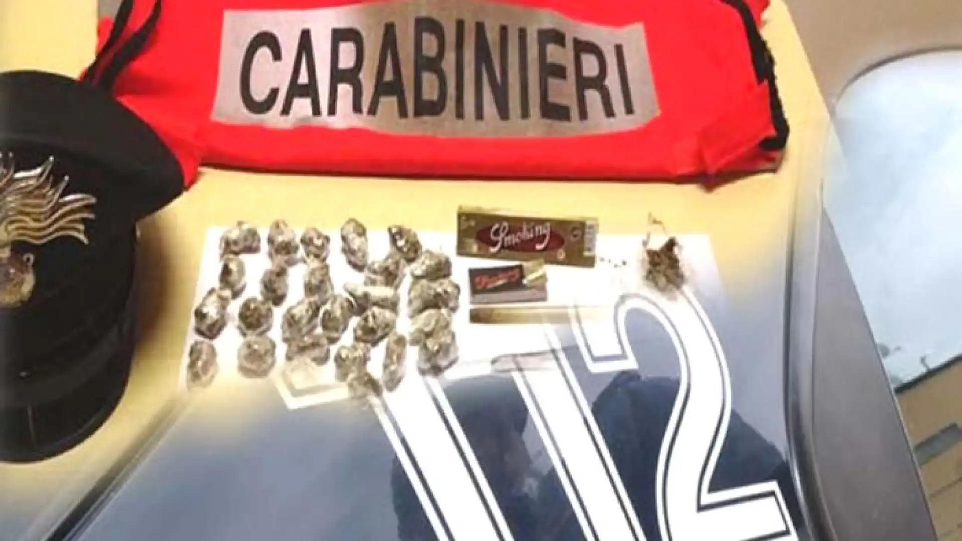 Isernia: Droga shop in centro, due pusher finiscono nella rete dei Carabinieri. Sotto sequestro numerose dosi di hashish.