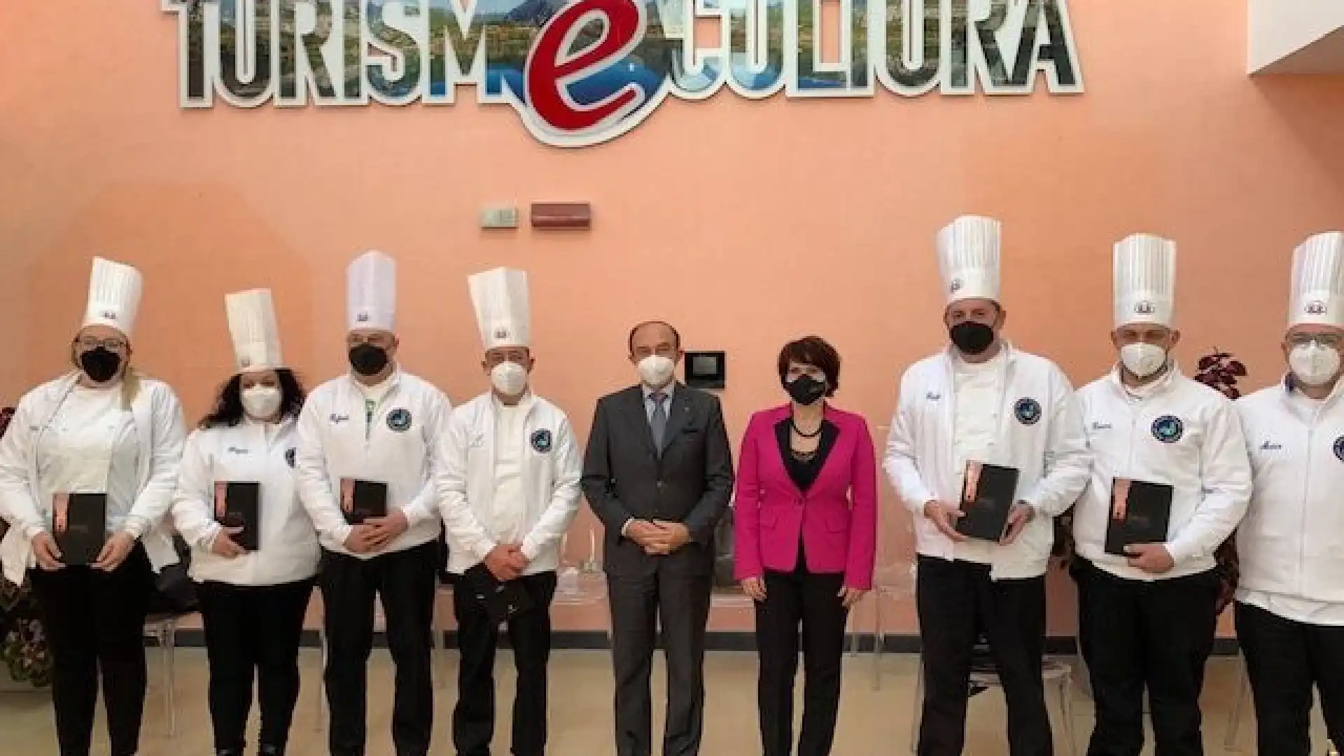 Campionato nazionale della Cucina Italiana, presentata la squadra di cuochi molisani in gara a Rimini.