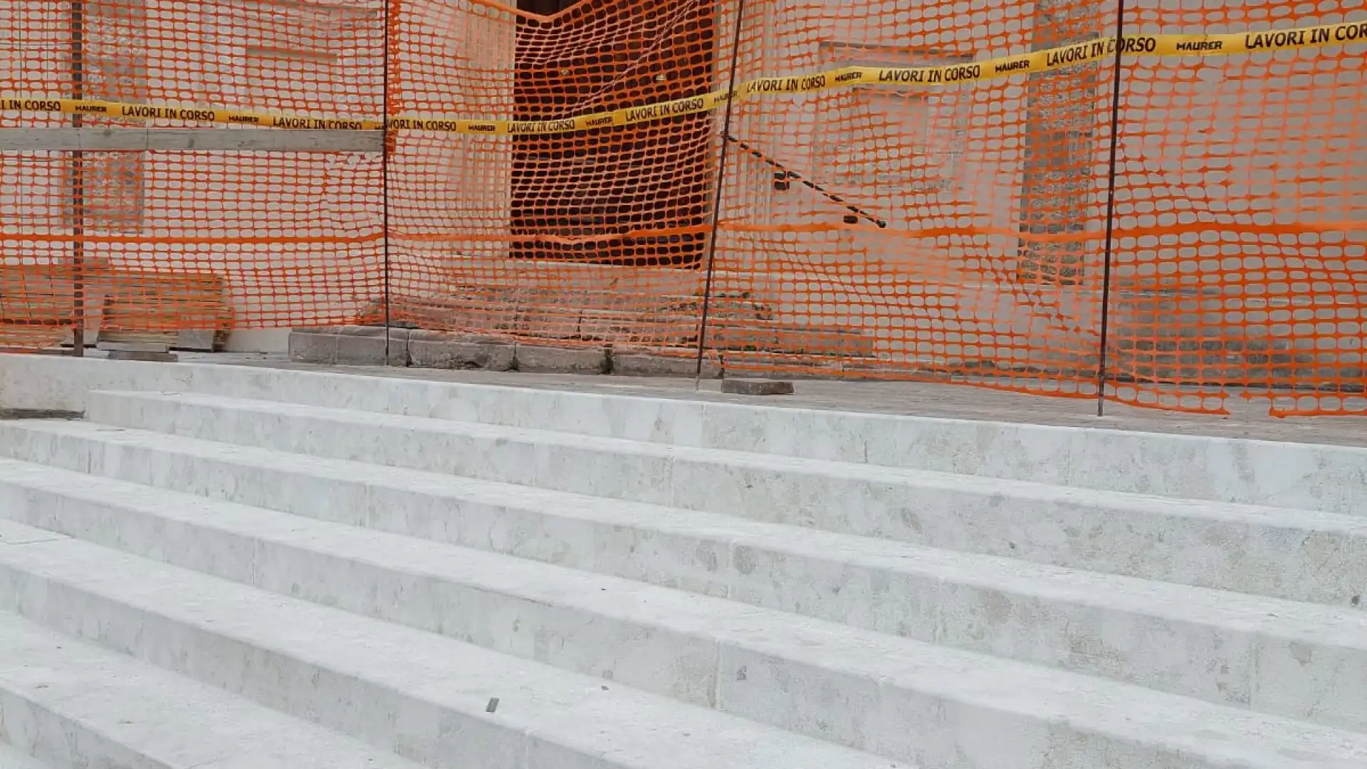 Fornelli: opere pubbliche nel centro storico. È la volta della scalinata monumentale di San Pietro Martire.