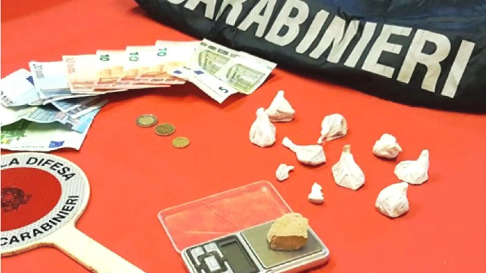 Isernia: Nuovo blitz antidroga dei Carabinieri, 30enne arrestato per traffico e spaccio di eroina e crack.