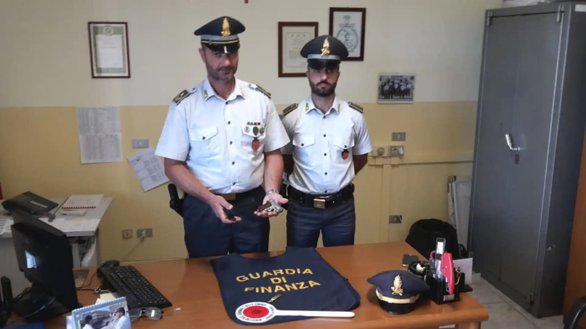 Isernia: la Finanza arresta pregiudicato campano per porto illegale di arma.