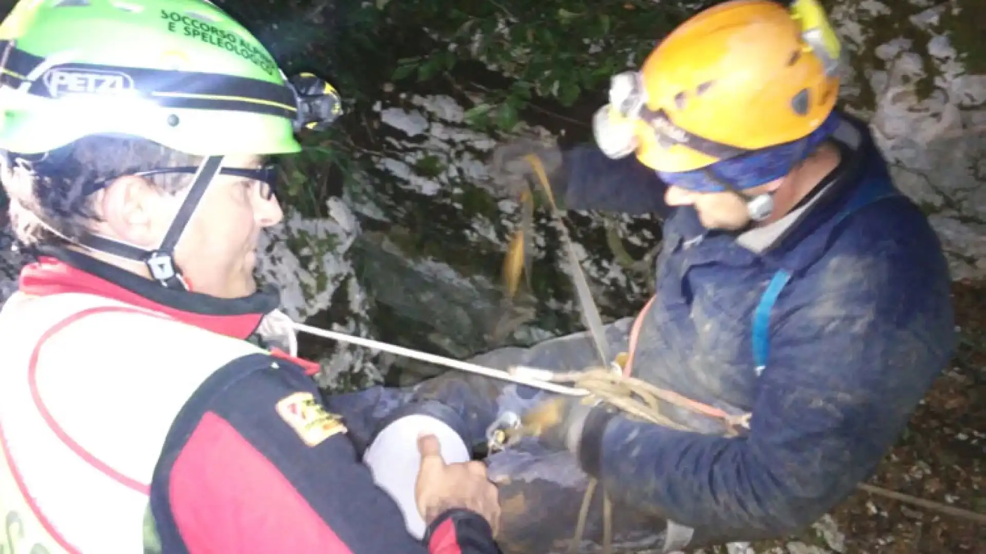 Giovane speleologo recuperato in una grotta del Matese.