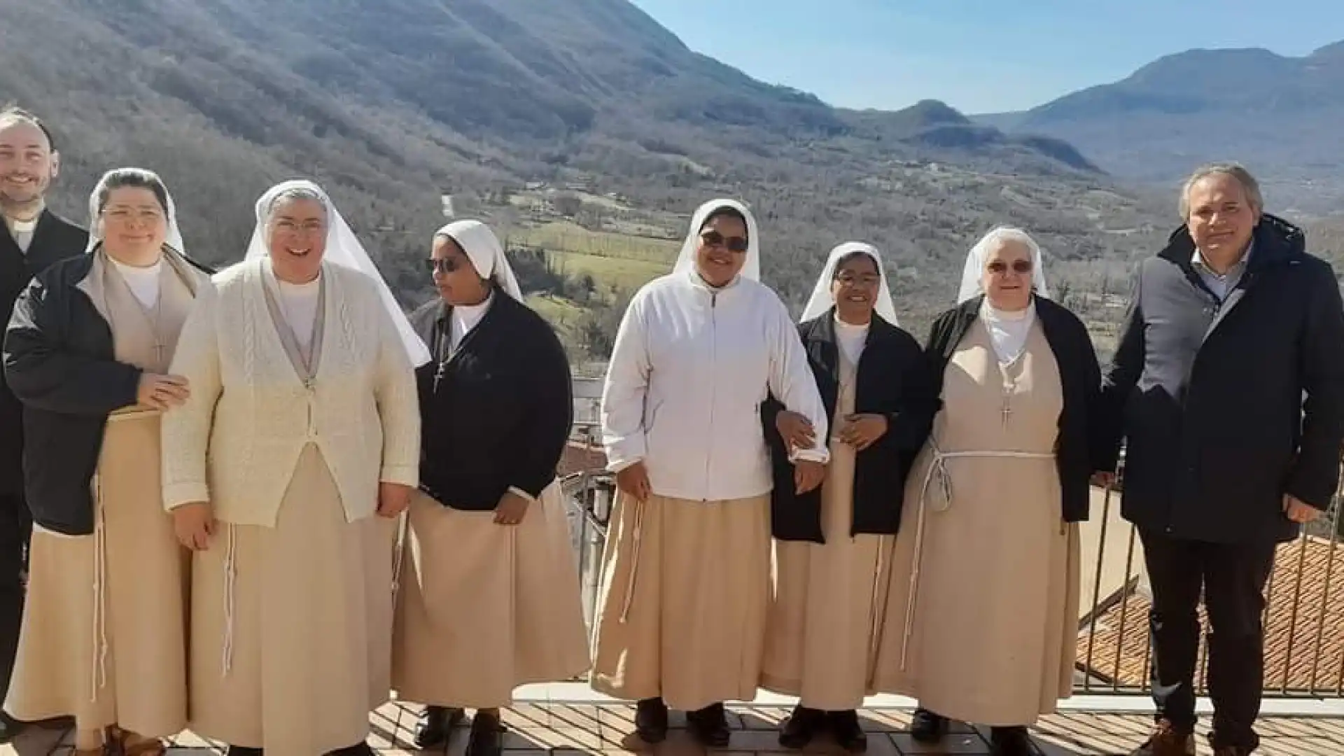 Colli a Volturno: le nuove suore accolte dal sindaco Incollingo. "Immensa gioia per la nostra comunità".