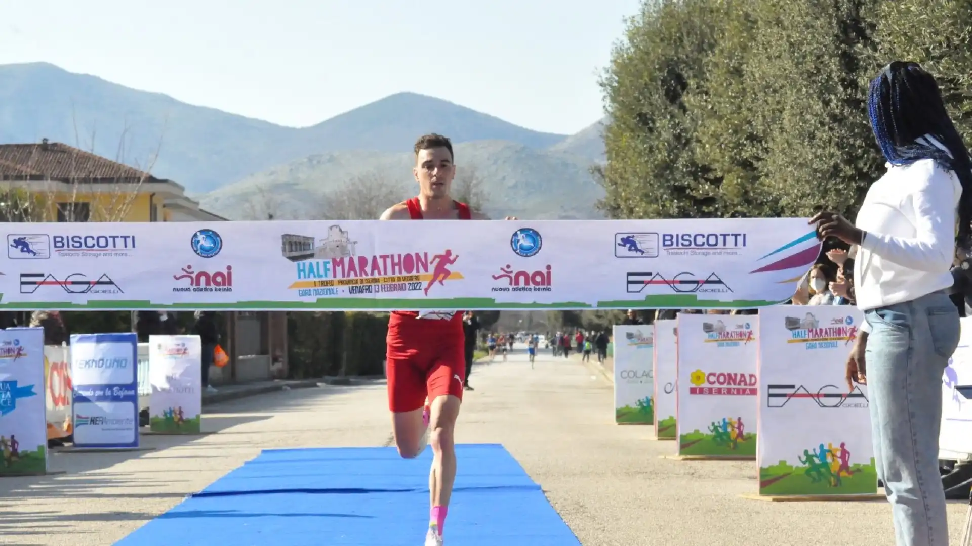 Polizia di Stato - Isernia: L’atleta delle Fiamme Oro Daniele D’Onofrio vince il “1° Trofeo Provincia di Isernia - Città di Venafro”.