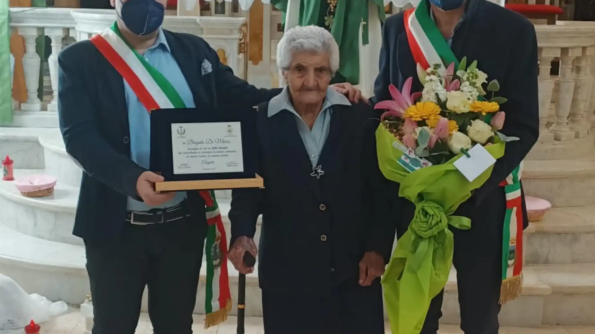 Roccamandolfi e Cantalupo: Comunità in festa per le 100 primavere della signora Brigida Di Marco.