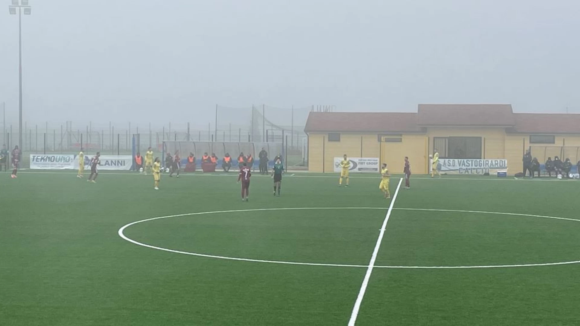 Serie D, girone F: rinviata la gara del Vastogirardi contro il Castelnuovo Vomano in programma domenica 23 gennaio.