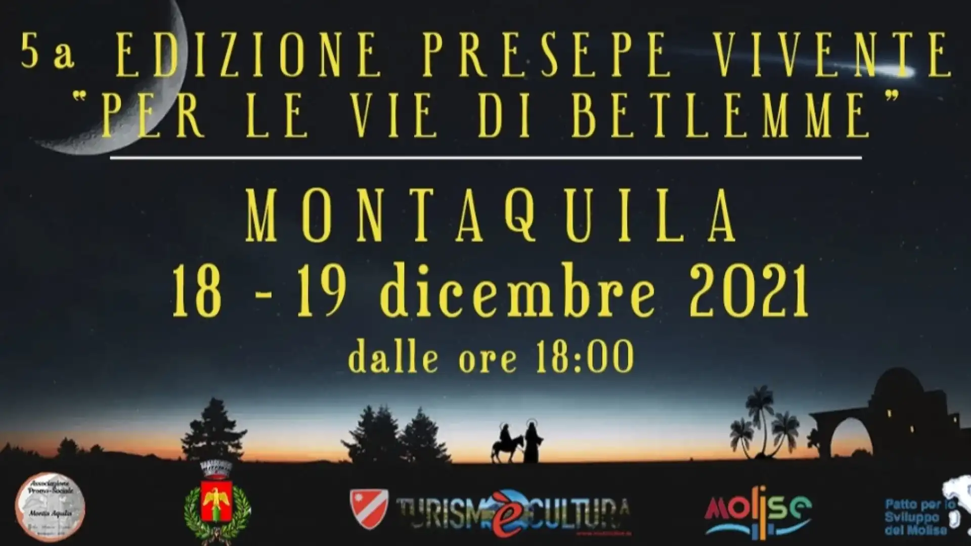 Montaquila: torna la magia del presepe vivente. Appuntamento il 18 e 19 dicembre