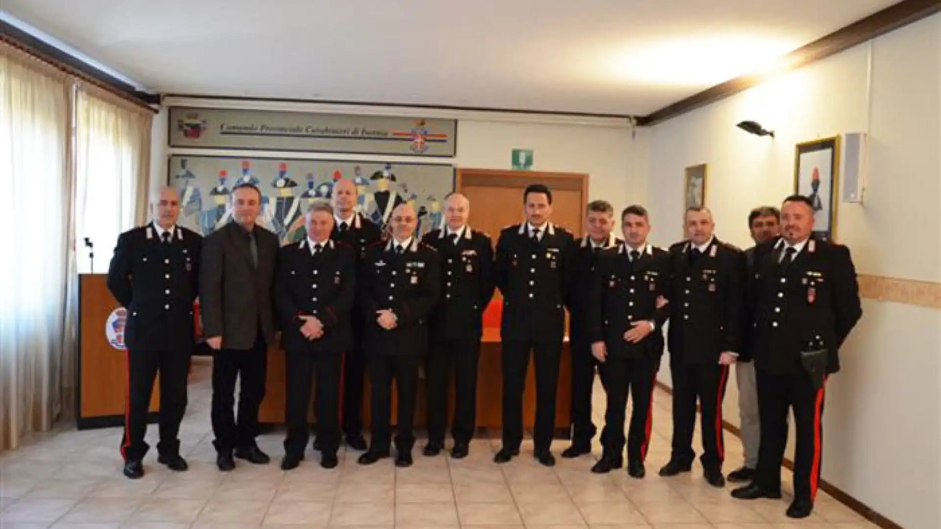 Isernia: sventarono rapina a mano armata. Premiati i Carabinieri eroi del Comando Provinciale di Isernia.