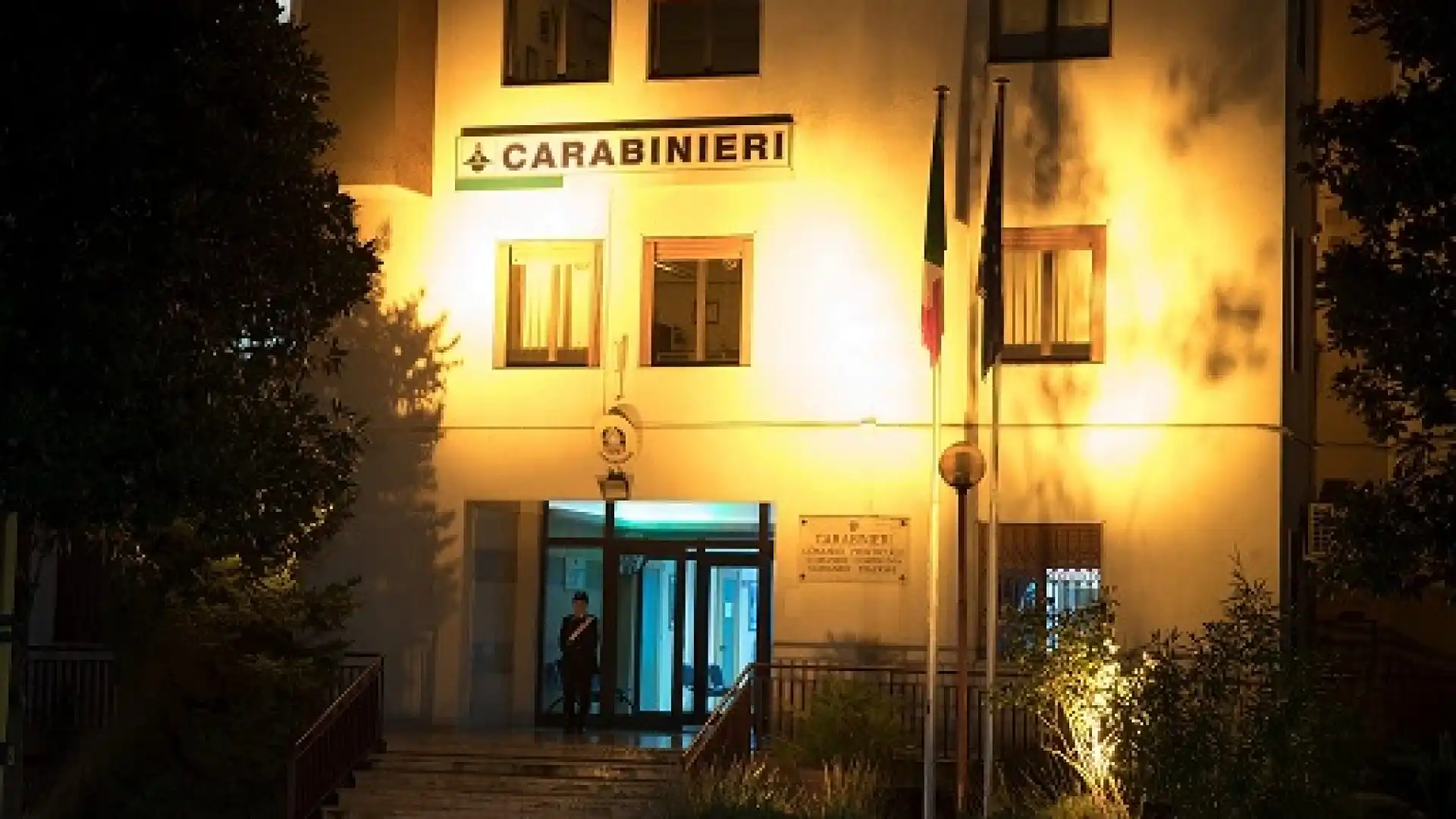 Campagna “Orange The World” - illuminata di arancione la sede del Comando Provinciale dei Carabinieri.