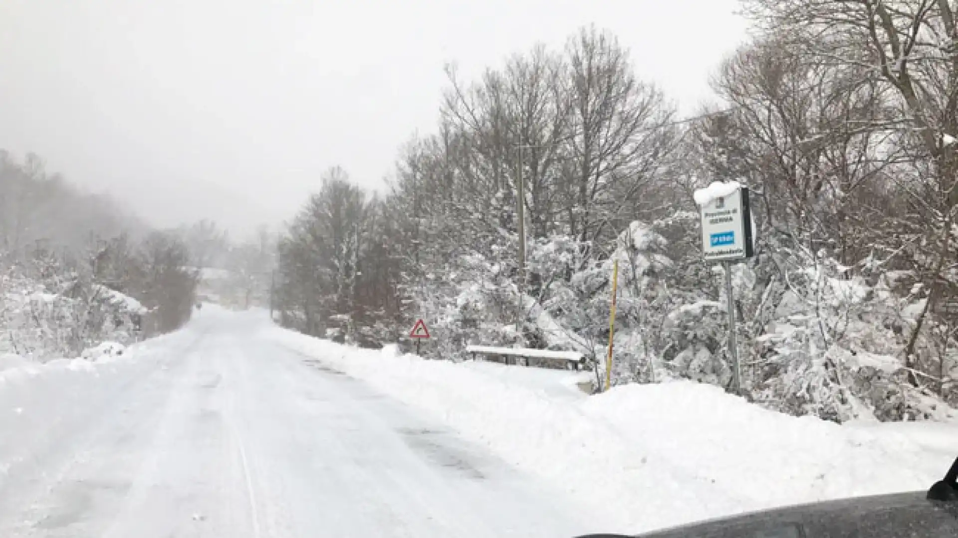 Meteo: in arrivo per domenica precipitazioni nevose su tutta la Regione. Anche la Valle del Volturno verrà imbiancata nuovamente.