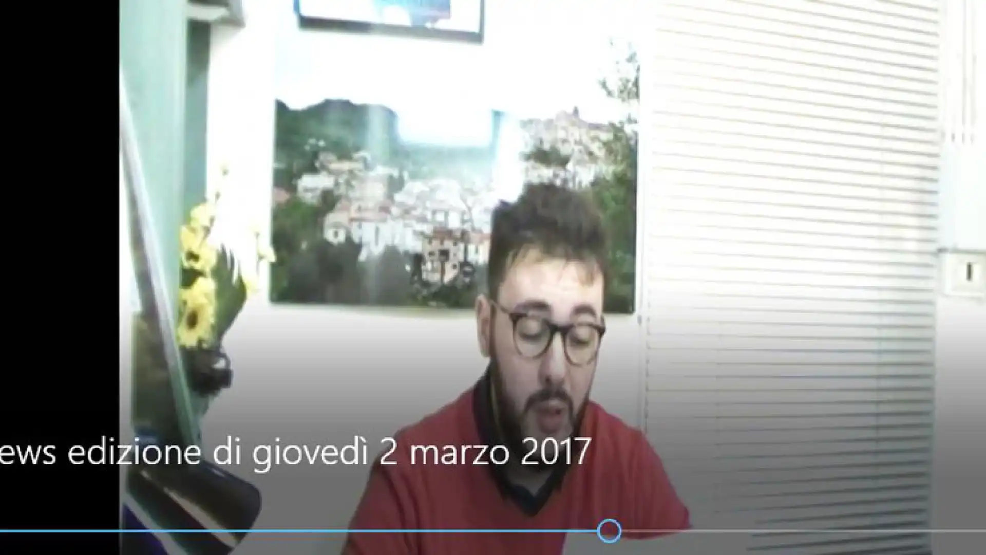 Tg News edizione video di giovedì 2 marzo 2017.