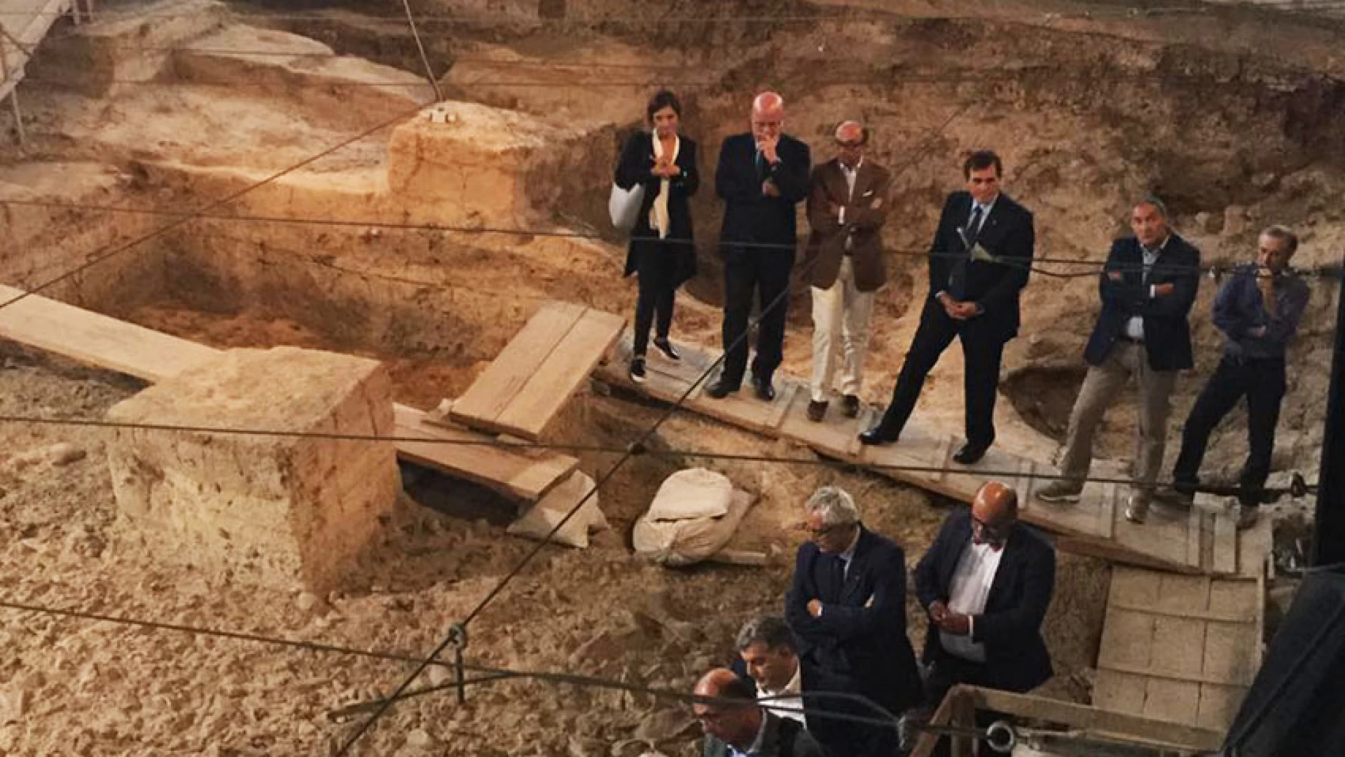Isernia: ripartita la campagna di scavi al Paleolitico. “Numerose le novità rispetto al passato”. Così il presidente della Provincia Lorenzo Coia.