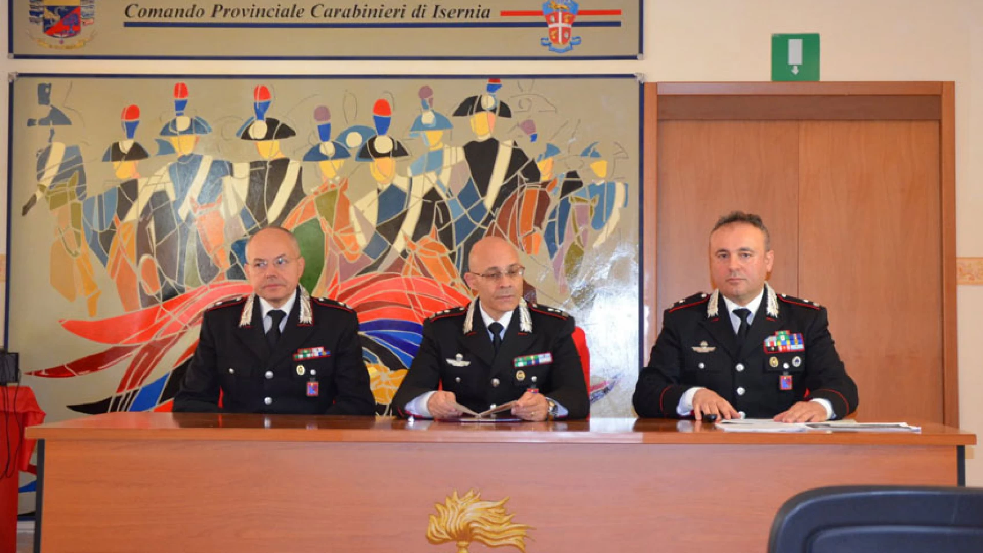 Isernia: Anniversario fondazione dell’Arma dei Carabinieri. Il bilancio delle attività operative condotte dall’arma sul territorio.