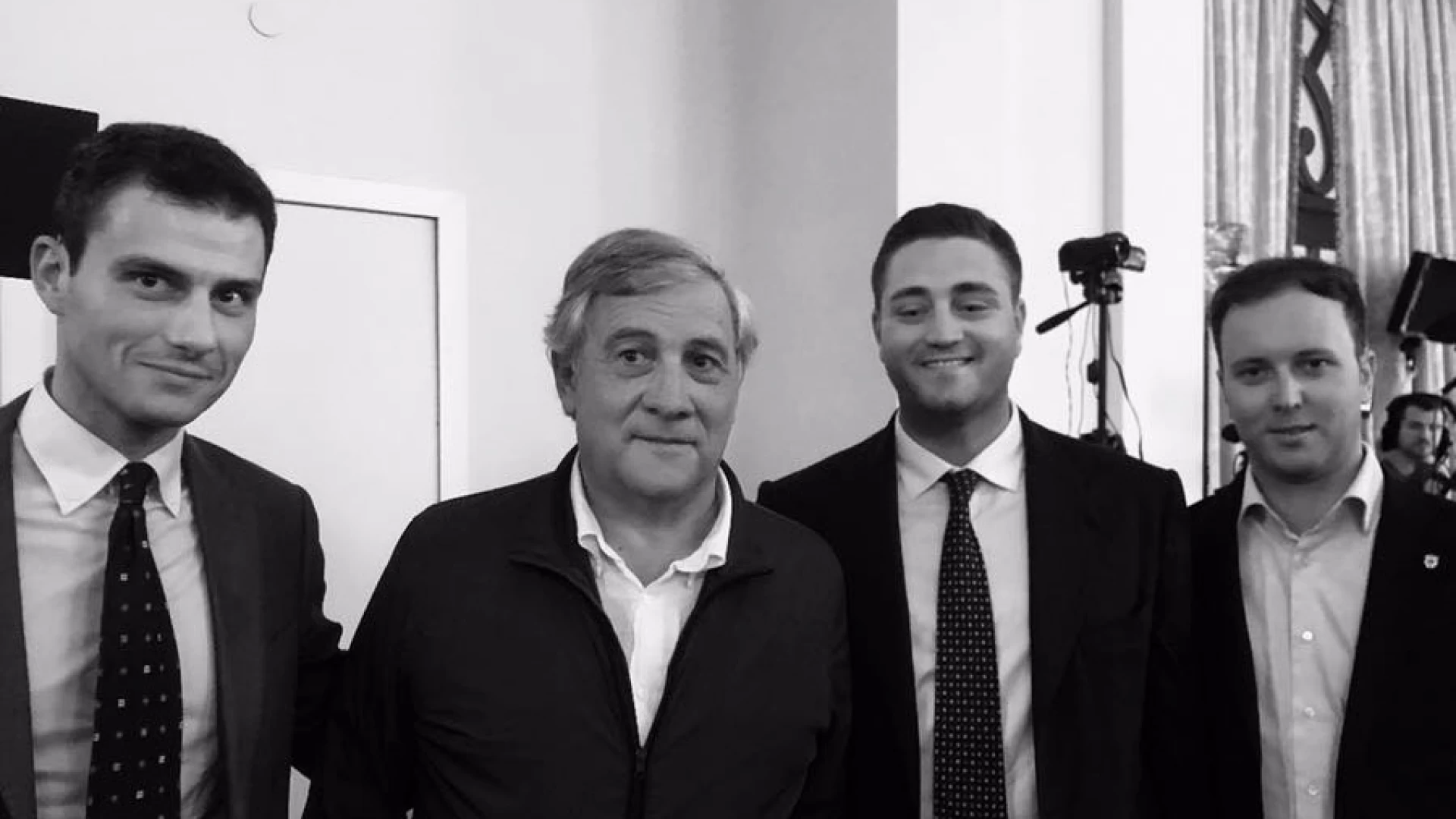 Campobasso: i giovani di Forza Italia del Molise si sono incontrati a Fiuggi con Antonio Tajani.