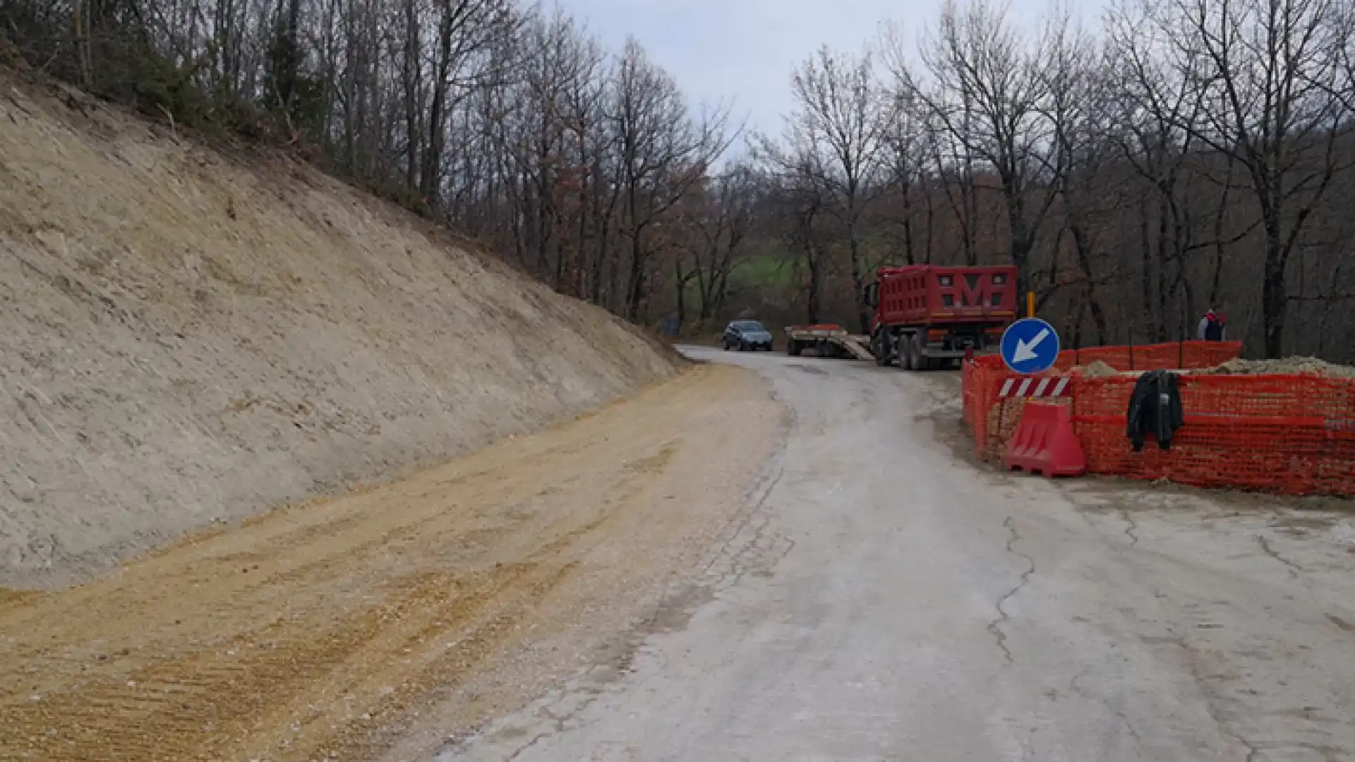 Ripartono i lavori sulla “Fresilia”. Al via gli interventi di sistemazione del movimento franoso sul territorio di Frosolone.