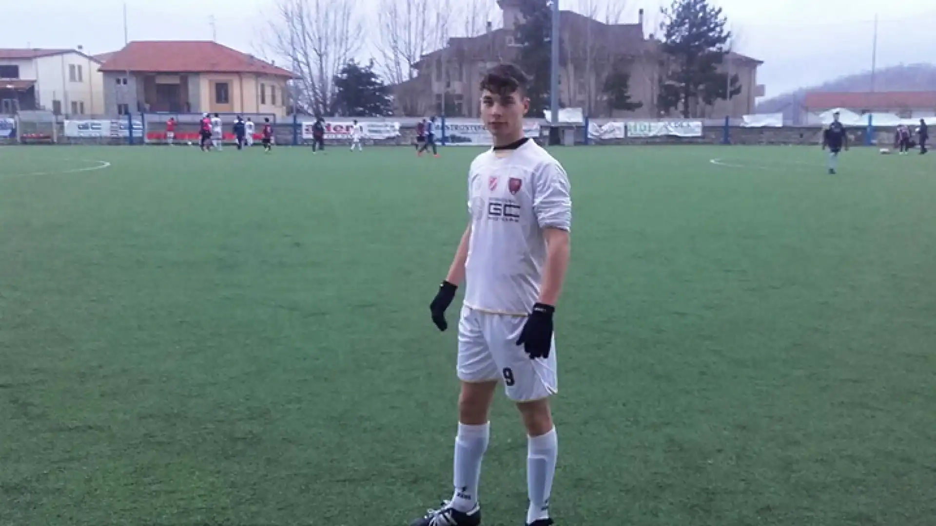 Il Muro della Boys dedicato al bomber Fraraccio, ex Boys Roccaravindola, che si sta facendo strada con la Juniores Nazionale dell’Agnone.