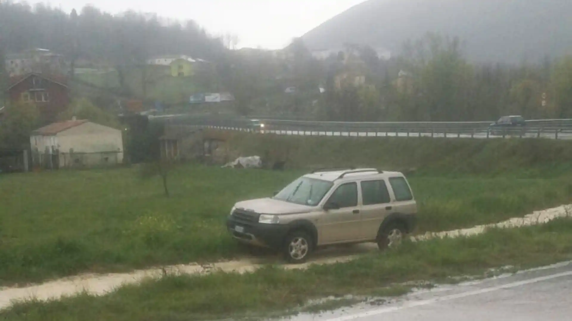 Colli a Volturno: tre incidenti in un giorno e mezzo. Ancora una vettura fuori strada sulla 158 nel "curvone maledetto".