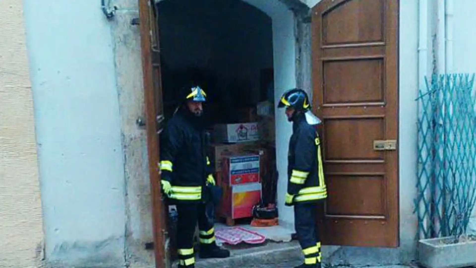 Venafro: attimi di paura in pieno centro abitato. Fuga di gas da un locale. Evitato il peggio.