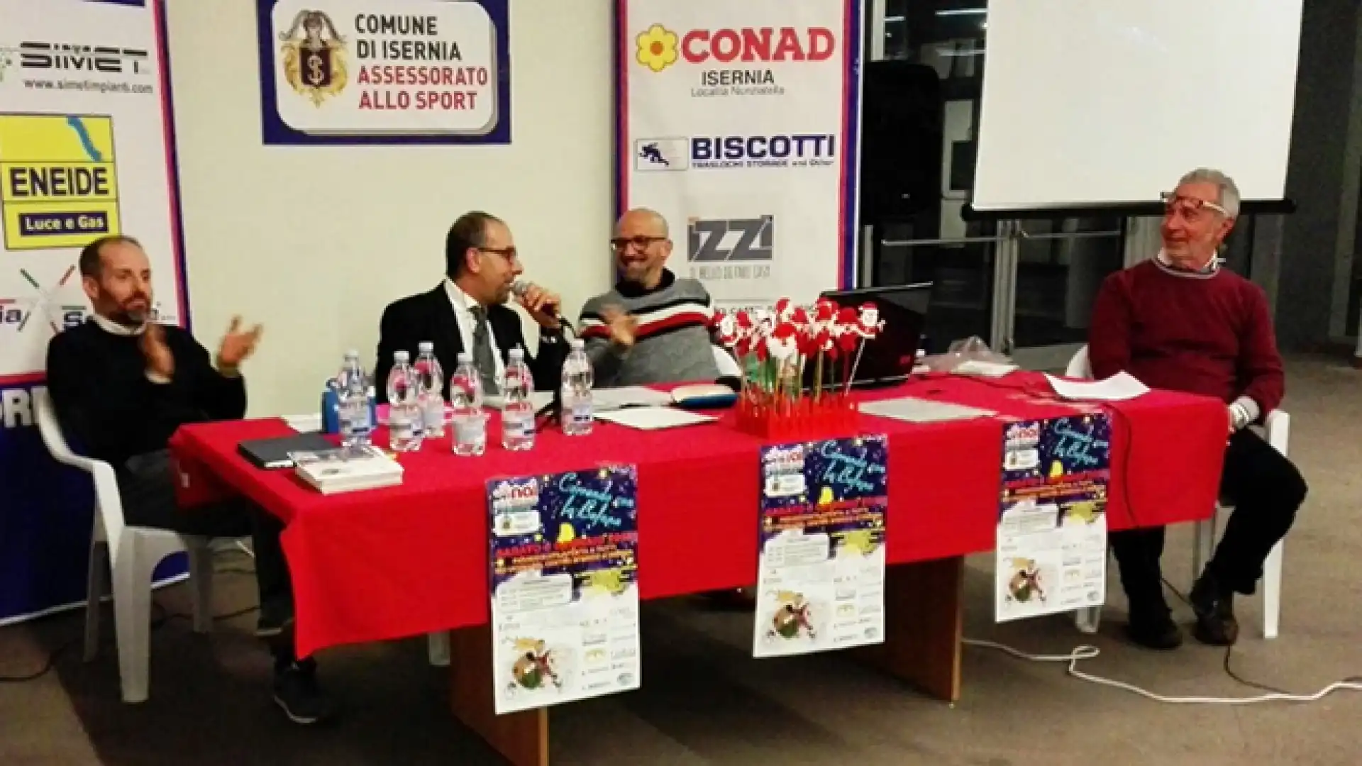 Festa di fine anno per la nuova atletica Isernia. Agostino Caputo riconfermato presidente della società sportiva.