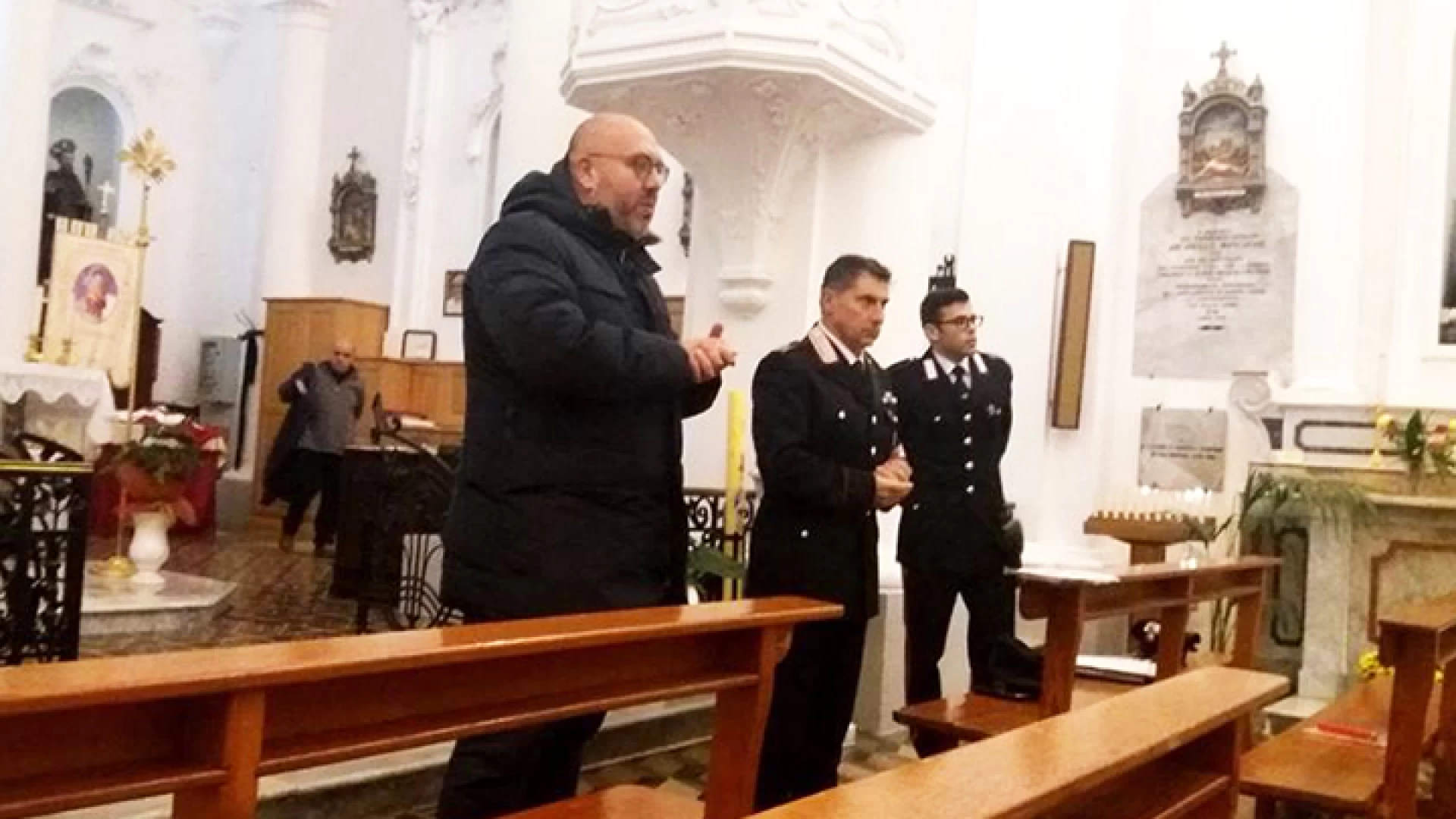 Vastogirardi: i Carabinieri incontrano gli anziani per tentare di prevenire le truffe.