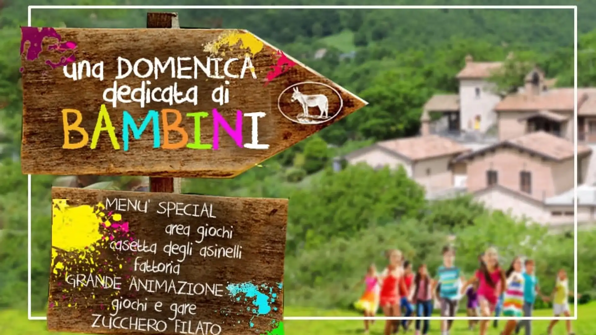 Sesto Campano: al Villaggio Rurale “Le Sette Querce” una domenica dedicata ai bambini.