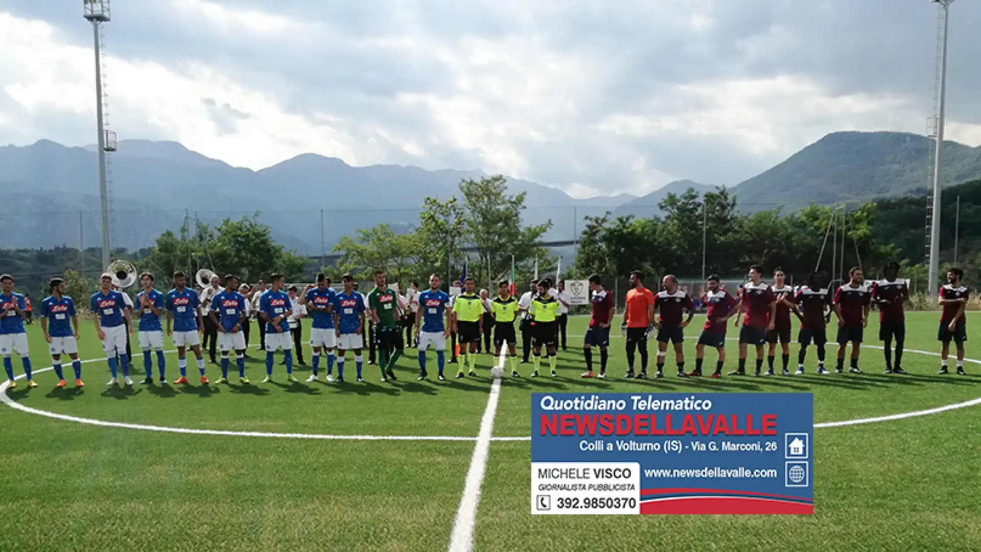 Cerro al Volturno: Baronio e la Primavera del Napoli incantano la Valle. Test amichevole con la Volturnia Calcio sul comunale Di Ianni. Guarda il nostro servizio video.