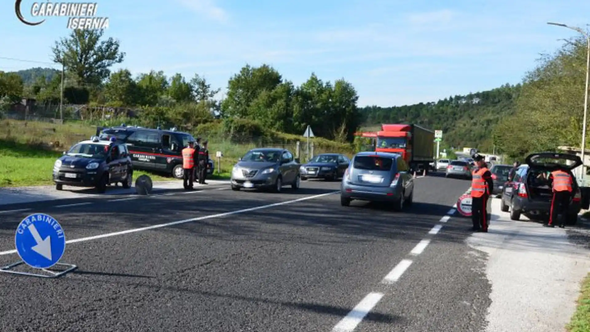 Isernia: Operazione “Estate sicura”, controlli straordinari dei Carabinieri per prevenire furti, truffe, spaccio di stupefacenti ed altri reati predatori.